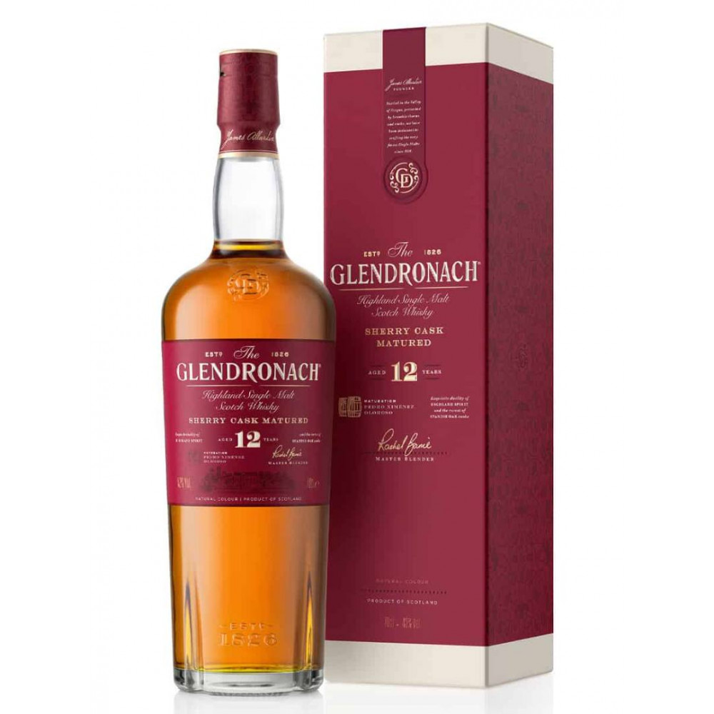 viskijs THE GLENDRONACH Original 12 Years Old Single Malt Whisky 43.0%