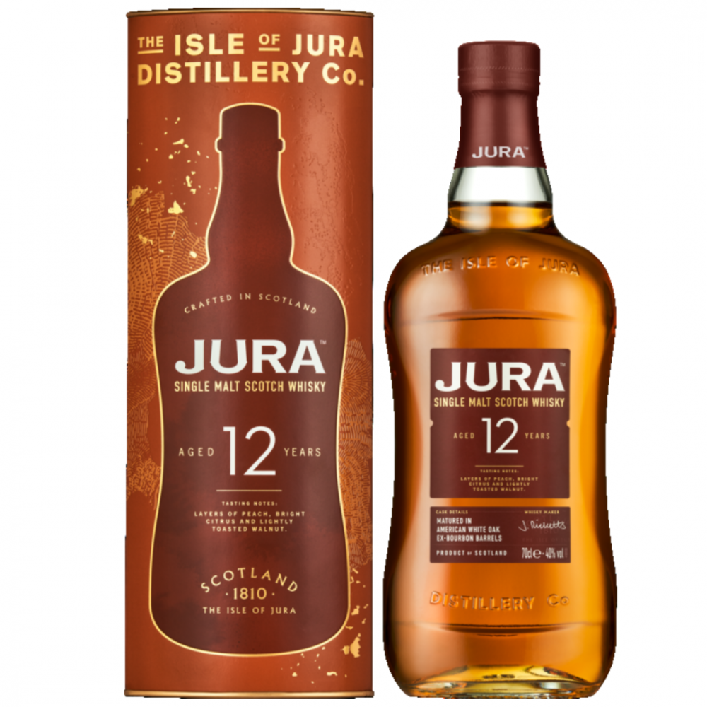viskijs Jura 12YO Single Malt 40% 