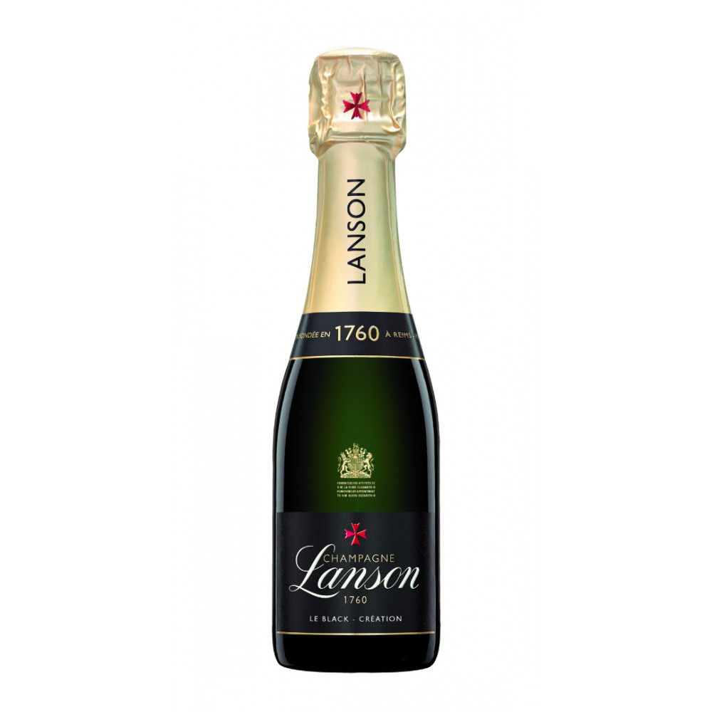 šampanietis LANSON Le Black Label Brut 12.5% 0.2L