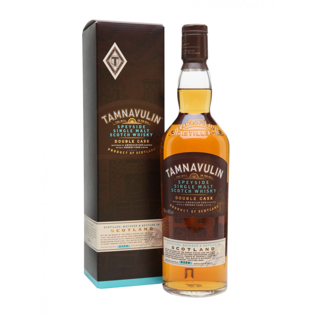 viskijs TAMNAVULIN Double Cask Speyside Single Malt Scotch Whisky 40.0%