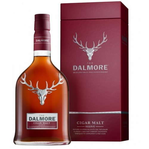viskijs DALMORE Cigar Malt Reserve Highland Single Malt Scotch Whisky 44.0%