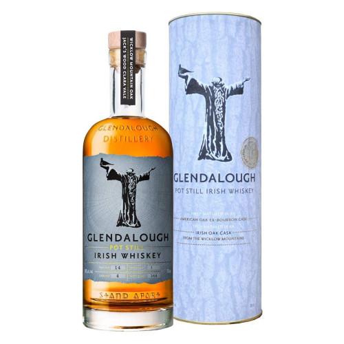 viskijs GLENDALOUGH Pot Still Virgin Irish Oak Finish Irish Whiskey 43.0%