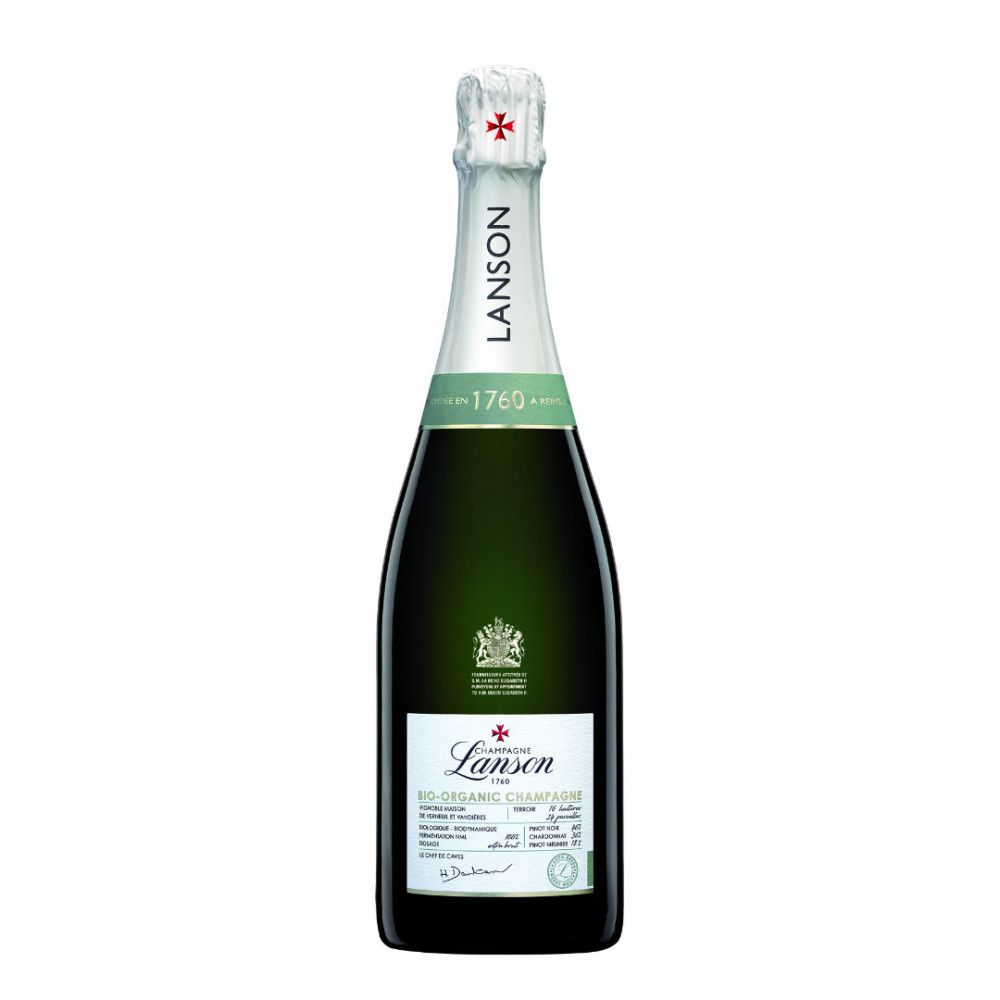 šampanietis LANSON Le Green Label Organic Brut 12.5% 0.75L